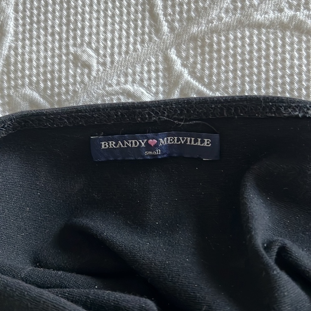 Brandy Melville Mini Black Dress - Picture 9 of 10